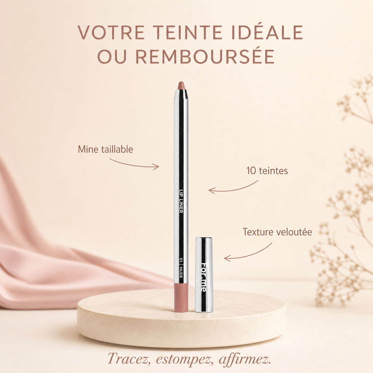 Veloura™ - Crayon Lèvres Velours Longue Tenue
