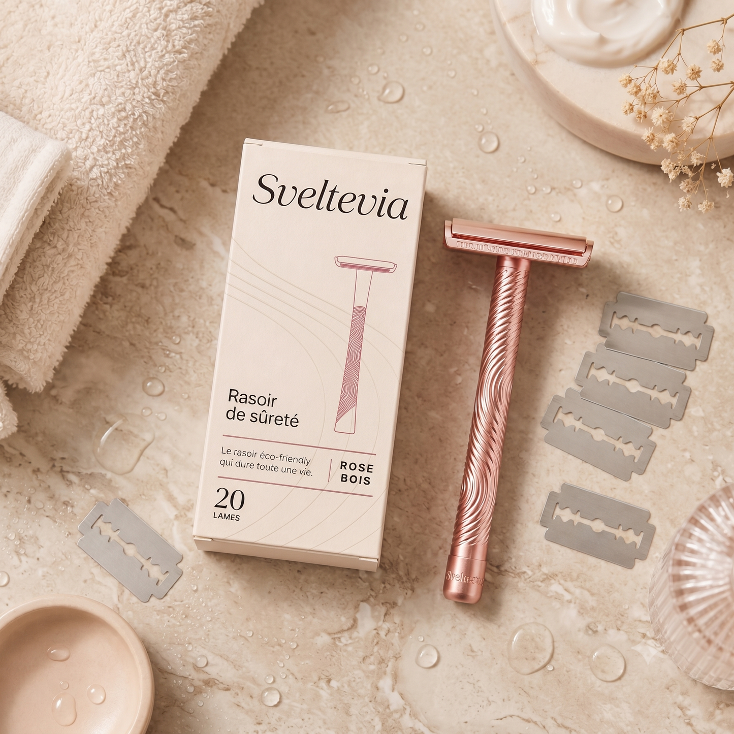 Rosélia™ - Rasoir de Sûreté