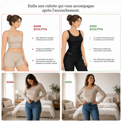 Sculptia - Culotte Gainante à Bandes Croisées