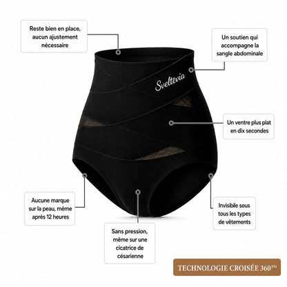Sculptia - Culotte Gainante à Bandes Croisées