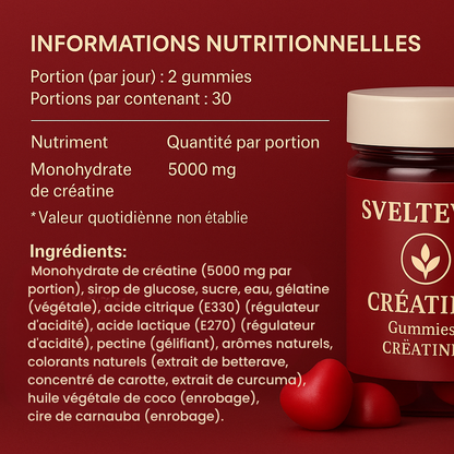 Gummies CRÉATINE
