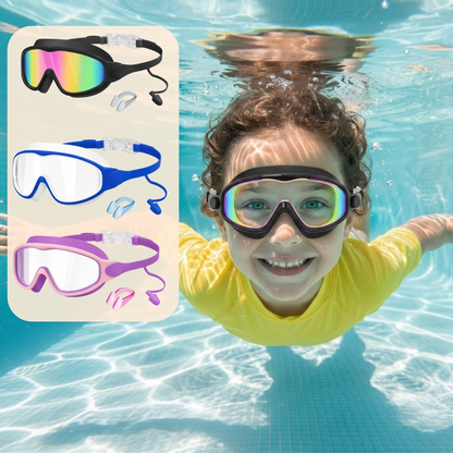 HappyPlouf™ - Lunettes de Piscine Clip & Anti-Fuite