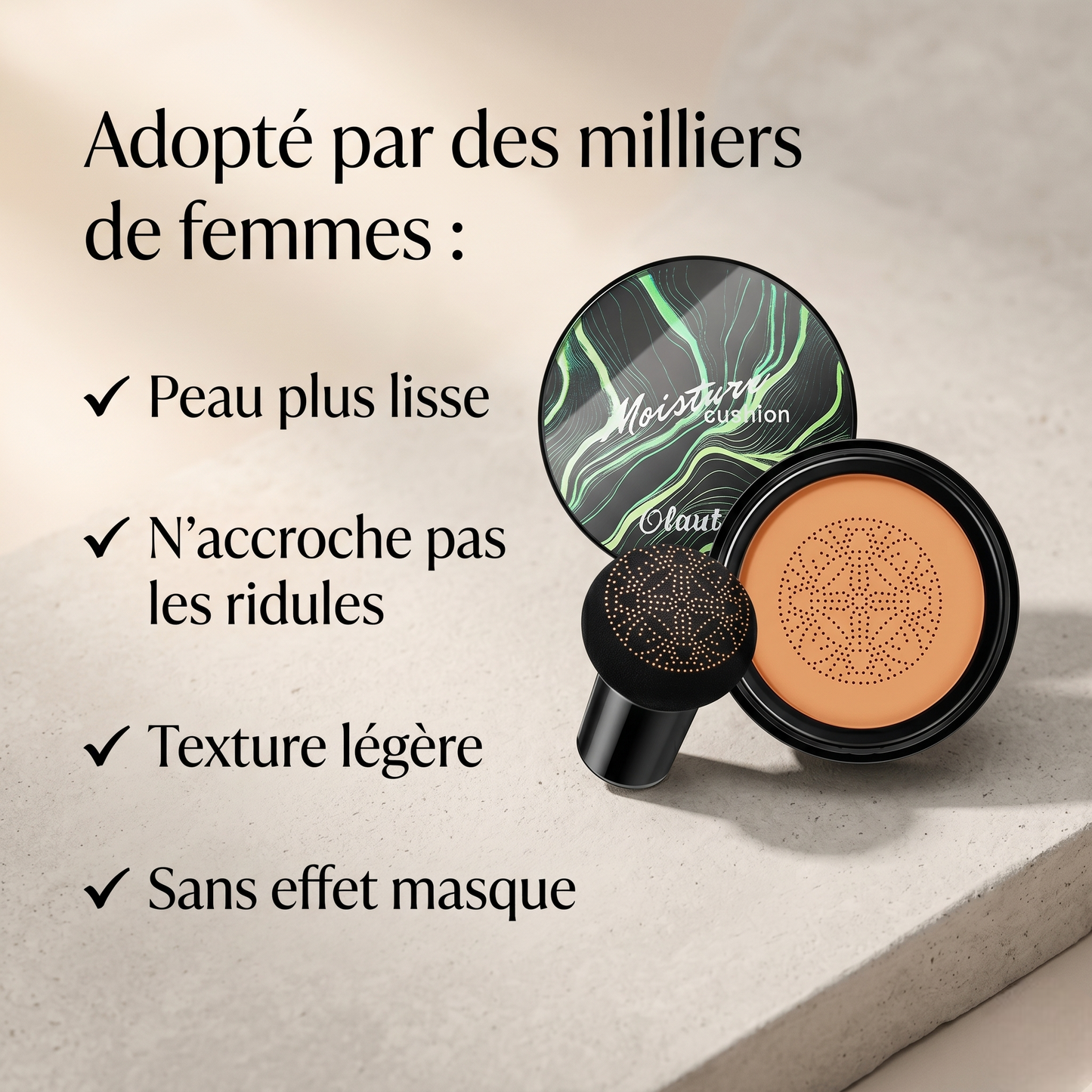 Velourskin™ - Fond de Teint Cushion