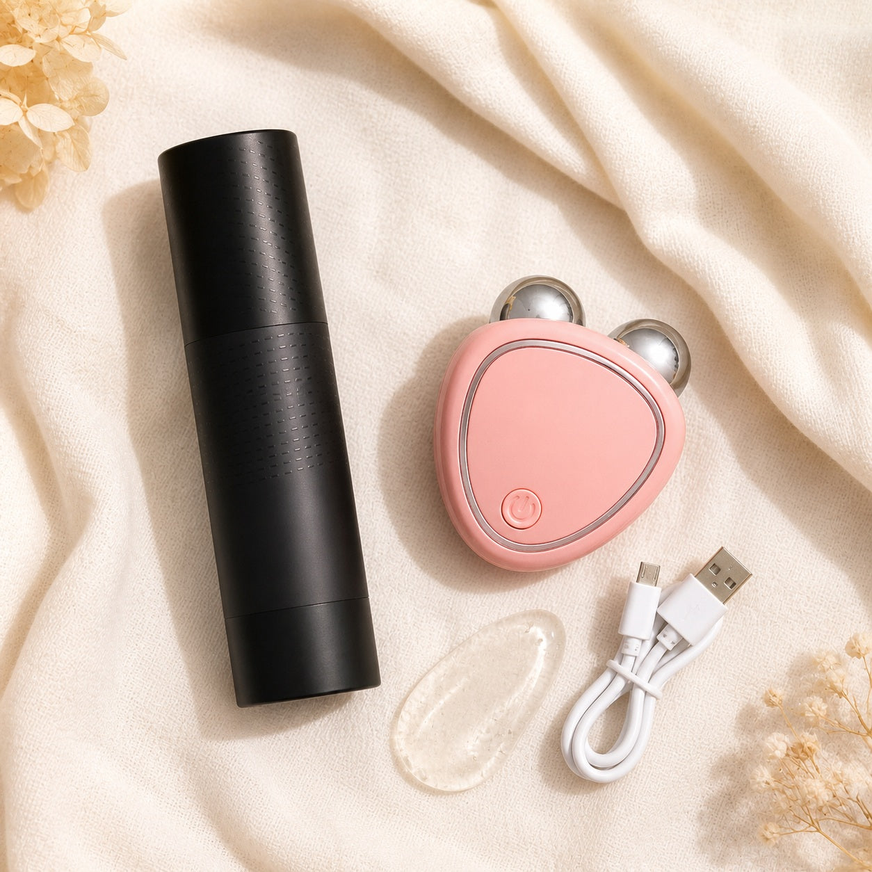 Appareil Lifting Visage Rose - Microcourant