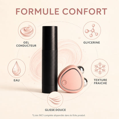 Appareil Lifting Visage Rose - Microcourant