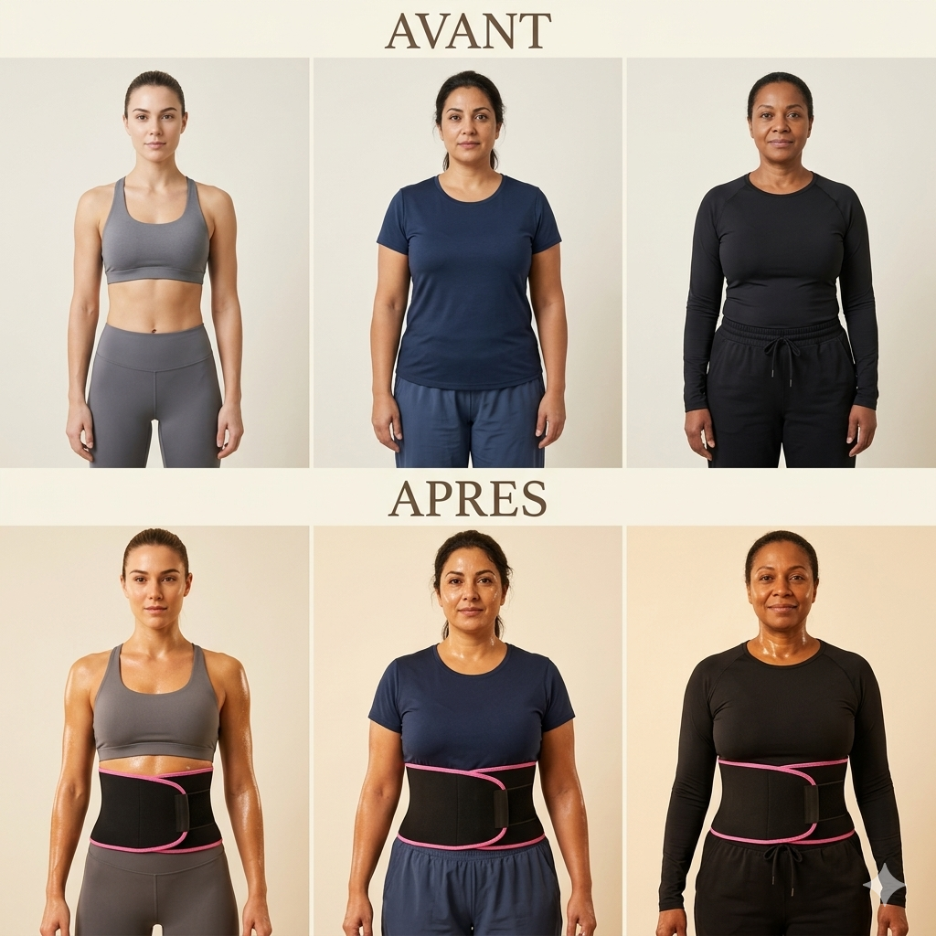 ThermoSvelte™ – Ceinture de Sudation Effet Sauna