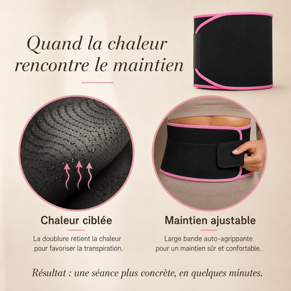 Ceinture de Sudation Taille Sculptée