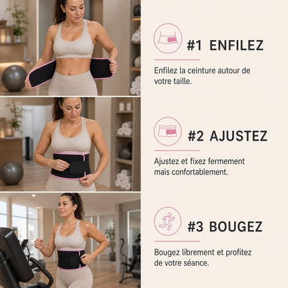 Ceinture de Sudation Taille Sculptée