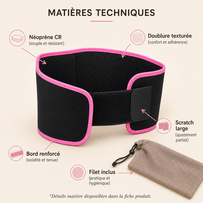 Ceinture de Sudation Taille Sculptée