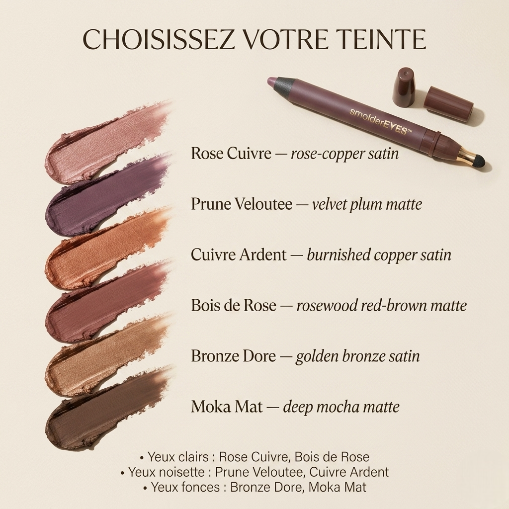 Crayon Yeux & Fard 2-en-1 — Tenue Longue Durée