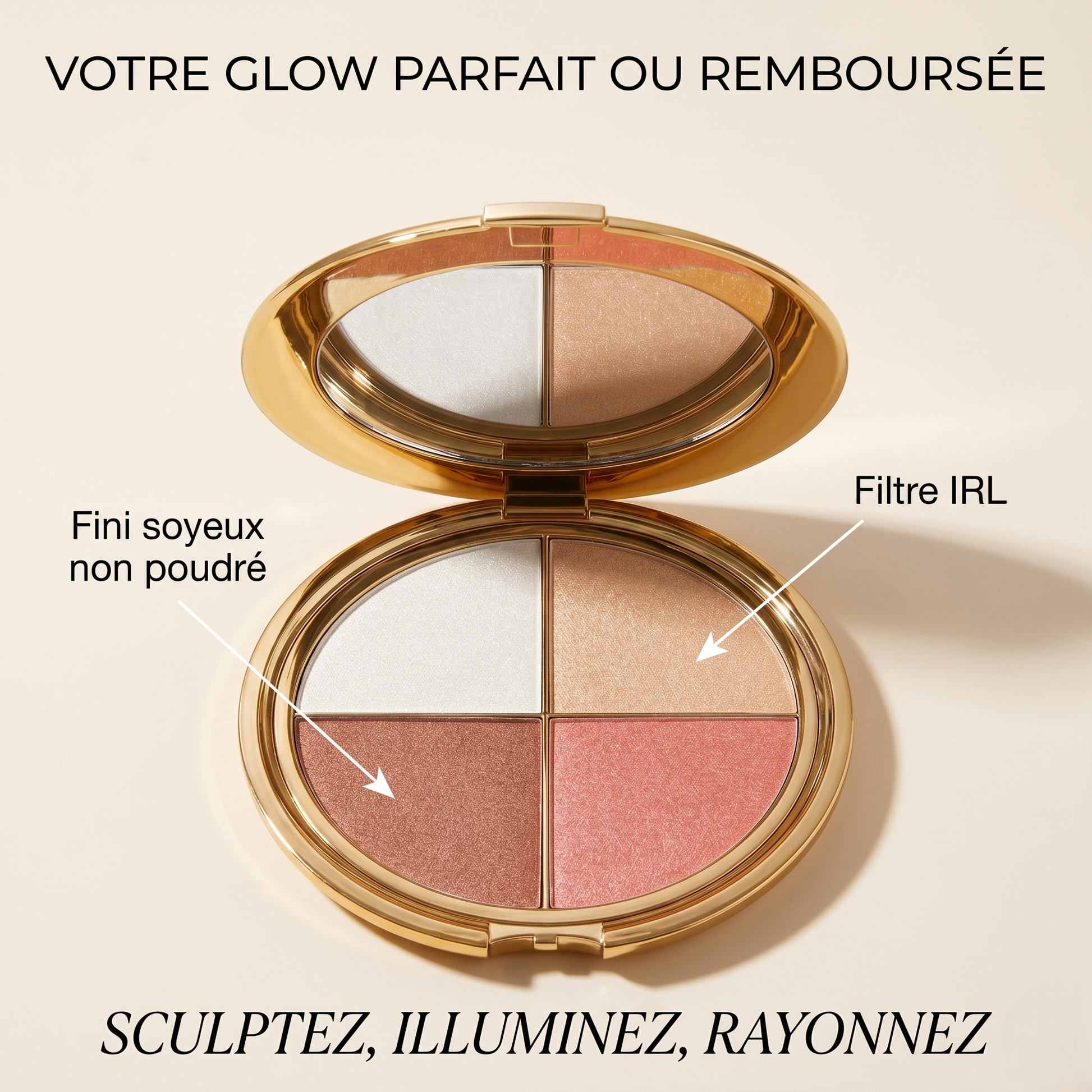 Glow Wardrobe - Palette Illuminatrice Teint & Yeux