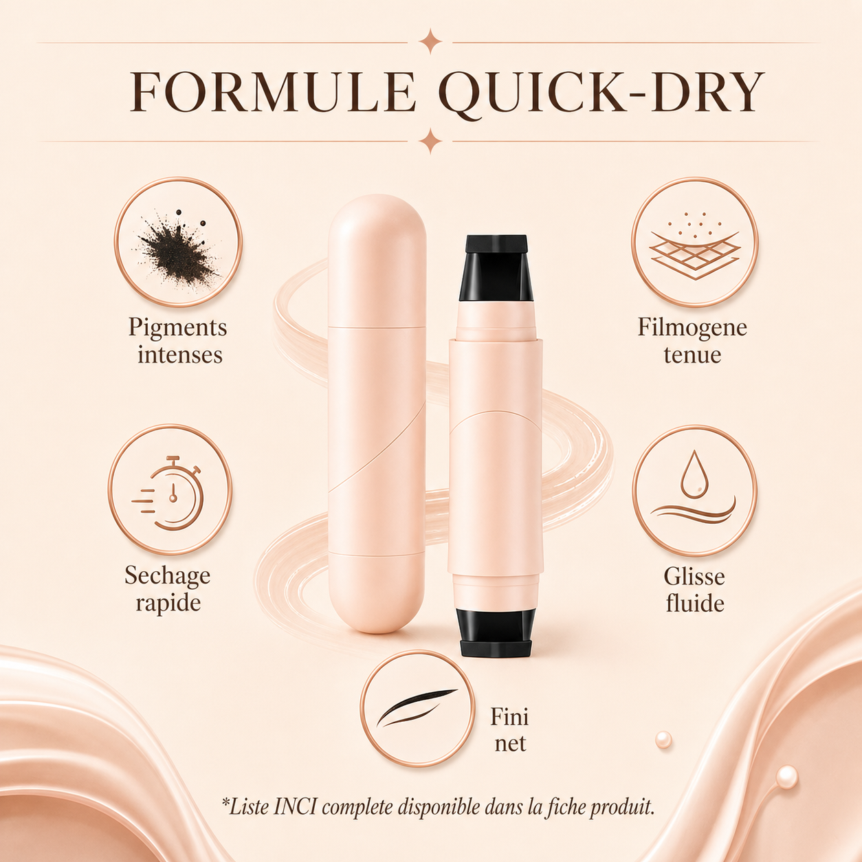 EyeStamp Duo - Eyeliner Tampon Rotatif