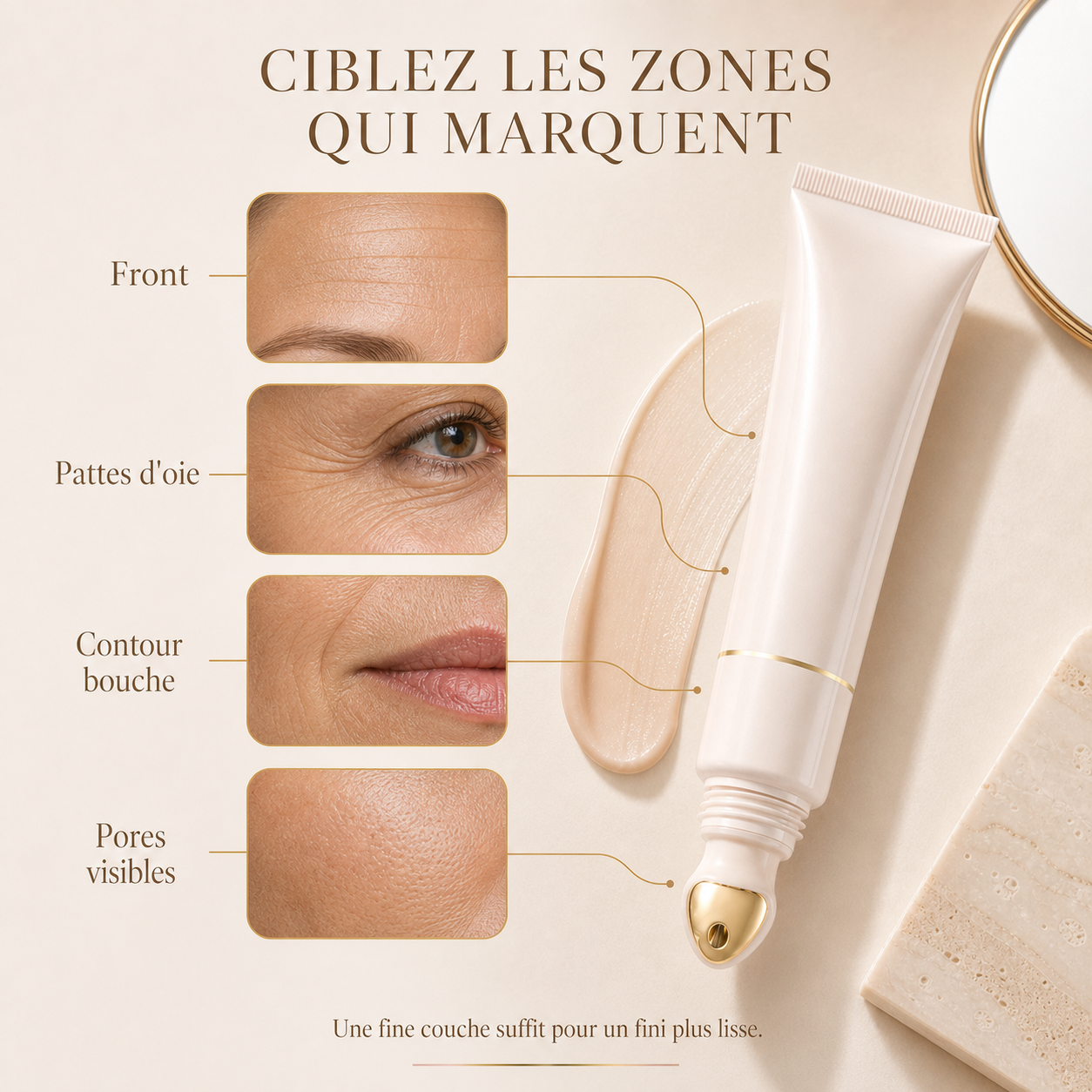 Lisseur Ridules Ciblé - Primer Flouteur
