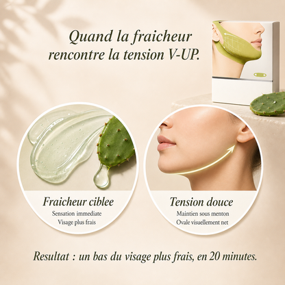 Masque Liftant V-Line Cactox - Effet Frais