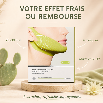 Masque Liftant V-Line Cactox - Effet Frais