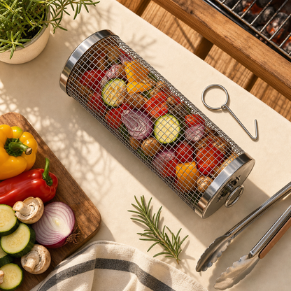 Panier Grill Rotatif