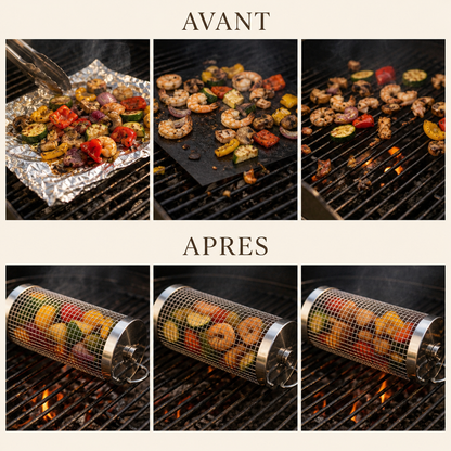 Panier Grill Rotatif