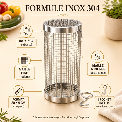 Panier Grill Rotatif