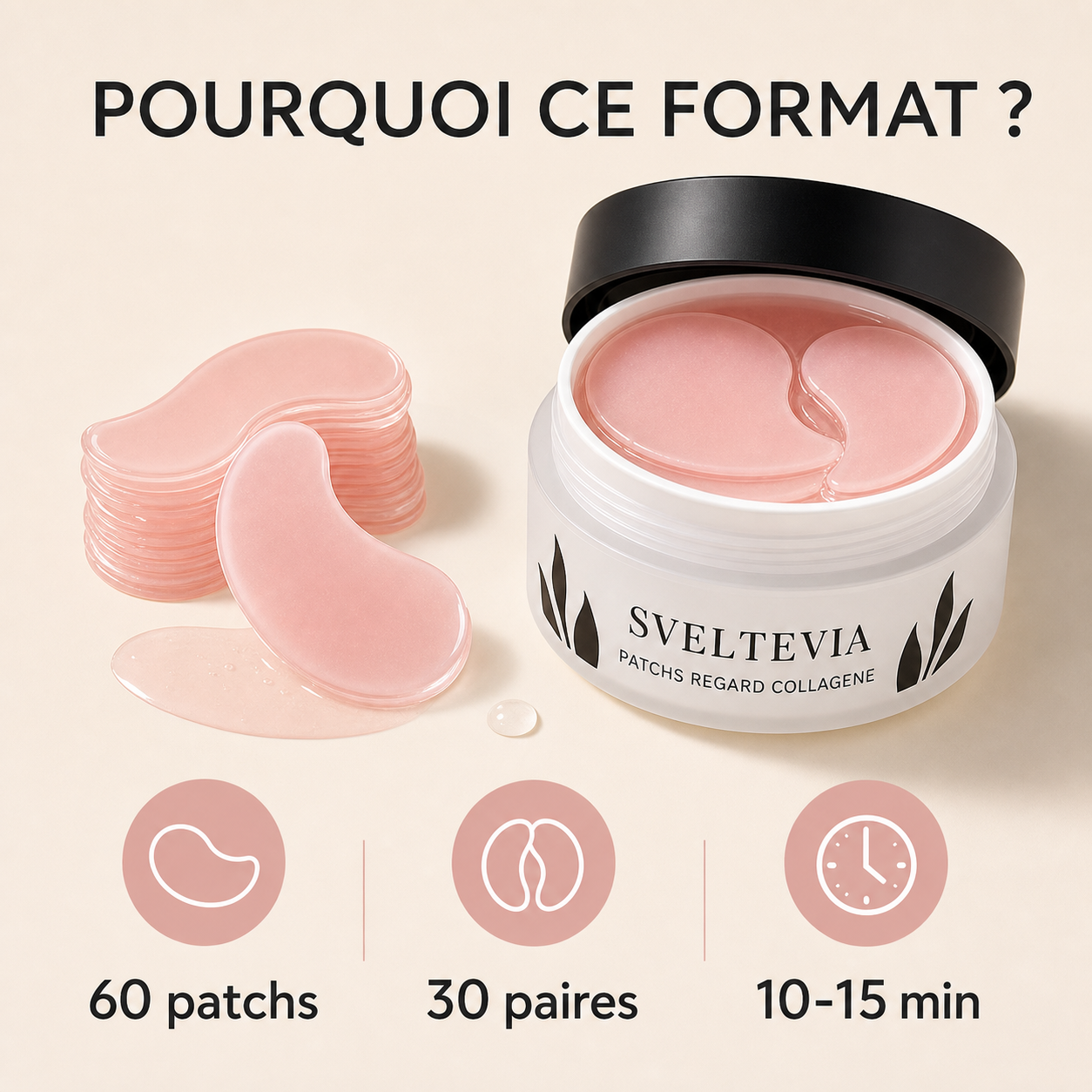 Patchs Regard Collagene