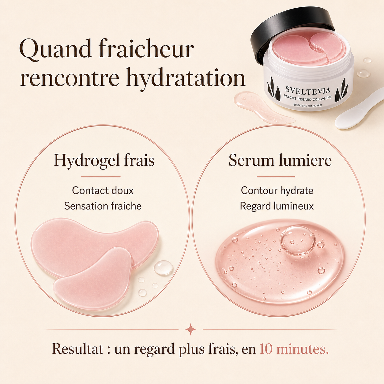 Patchs Regard Collagene