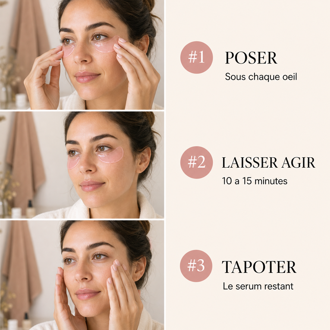 Patchs Regard Collagene