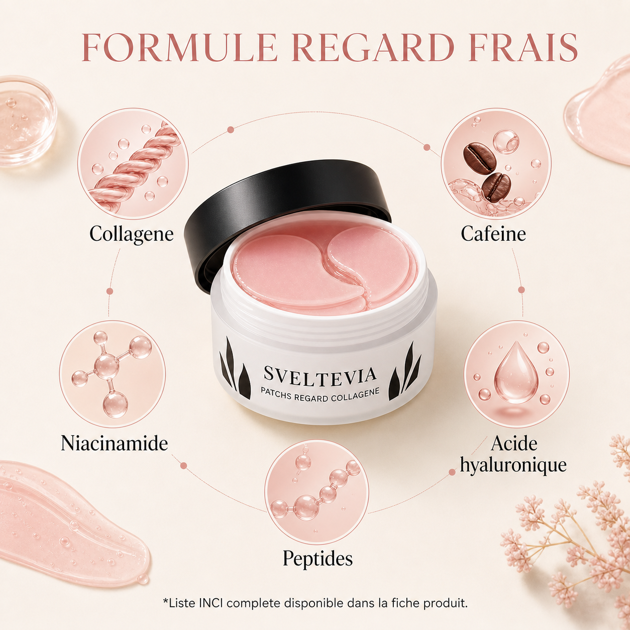 Patchs Regard Collagene