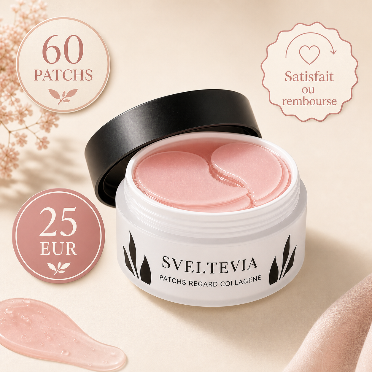 Patchs Regard Collagene